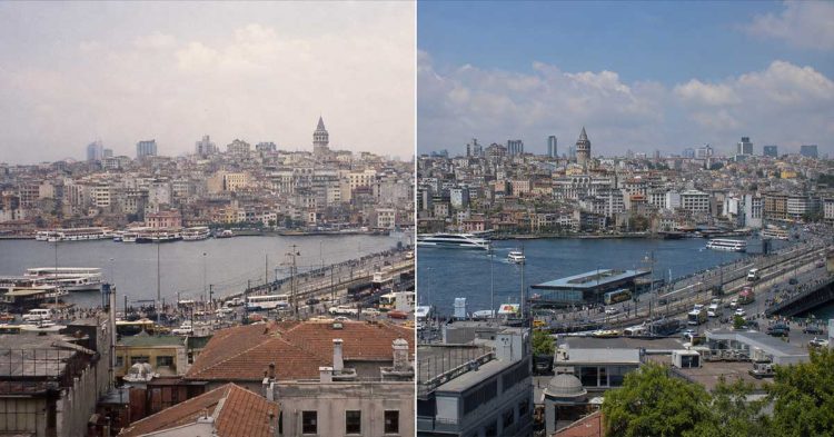 İstanbul Eski ve Yeni Fotoğrafları: Şehrin 20 Yıllık Değişimi