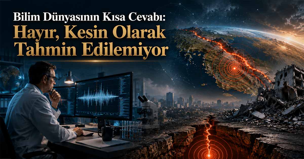 Deprem araştırması yapan bilim insanı, sismik kayıt ekranları ve fay hattı görselleştirmesi.